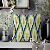 cheap Boho Style-Bohemian Decorative Toss Pillows Cover 4PC Soft Square Cushion Case Pillowcase for Bedroom Livingroom Sofa Couch Chair