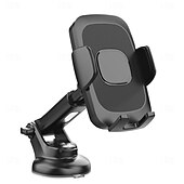 abordables Supports de voiture-Support de téléphone portable de voiture, console centrale de voiture, tige télescopique d&#039;aspiration, cadre de support de navigation fixe, support universel dans la voiture