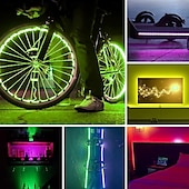 billiga USB Strip-lampor-vattentät usb led strip lampor rgb färgskiftande 3,28-15ft batteridrivna led strip lampor flexibla batteridrivna led lampor med 3 nycklar ir controller för sovrum skrivbord hem rum tv camping och