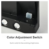 voordelige Wandverlichting buiten-zonnedeklamp buitenmuur waslicht staplicht waterdichte led-wandlamp tuinveranda tuinhek muur landschapsdecoratie 2/4 stuks