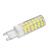 halpa Kaksikantaiset LED-lamput-g9 led polttimo 7w 230v g9 halogeenipolttimo 60w vastaava 650lm ei-himmennettävä g9 polttimo kodin valaistukseen 10kpl