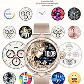Χαμηλού Κόστους Smartwatch-696 NX17PRO Εξυπνο ρολόι 1.75 inch Έξυπνο ρολόι Bluetooth ΗΚΓ + PPG Βηματόμετρο Υπενθύμιση Κλήσης Συμβατό με Android iOS Γυναικεία Άντρες Κλήσεις Hands-Free Υπενθύμιση Μηνύματος IP 67