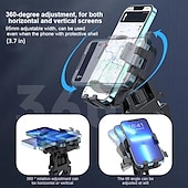 cheap Car Holder-Electric Rider Rack Motorcycle Mobile Phone Stand Shockproof Battery Bike Bike Takeout Rider Navigation Stand