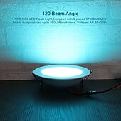 זול נורות ספוט לד-smart rgb תקרה תאורת downlight אור שקוע 5w/10w 85v-265v led צבעוני שלט רחוק תאורה שקועה