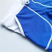 economico Costumi da Bagno per Uomini-Per uomo Boxer da surf Pantaloncini da mare Boxer da mare Collage A cordoncino Vita elastica Color Block Comfort Asciugatura rapida Breve Per eventi Spiaggia Fine settimana Di tendenza Informale