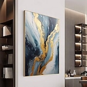 preiswerte Abstrakte Gemälde-handgemachtes abstraktes minimalistisches Texturfolie-Gold-Ölgemälde auf Leinwand, große Wandkunst, individuelles Folien-Goldgemälde, Goldfoliengemälde, Goldgemälde, Wanddekoration für Wohnzimmer