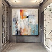 cheap Oil Paintings-Extra Large Abstract painting handmade Wall Art Textured Painting On Canvas Impressionism Wall Decor Abstract Modern Painting Extra Large oil painting for Wall Art picture