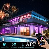 Χαμηλού Κόστους Plug In Ηλεκτρικό-1 τεμ 10 W Φώτα &amp; Φανάρια Διαδρομών Φακοί &amp; Φώτα Κάμπινγκ Πολυλειτουργία Πολλαπλή χρήση με λειτουργία φωτισμού RGB 24 V # LED χάντρες