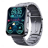 abordables Relojes inteligentes-F300 reloj inteligente para exteriores para hombres, reloj inteligente con llamada bluetooth para android ios ip67, relojes deportivos impermeables para fitness y música