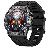 Χαμηλού Κόστους Smartwatch-Έξυπνο ρολόι 2024 1,43 ιντσών amoled smartwatch υψόμετρο πυξίδα ατμοσφαιρικής πίεσης ρολόι bluetooth βηματόμετρο υπενθύμισης κλήσεων παρακολούθησης δραστηριότητας με android ios γυναίκες άνδρες