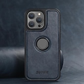 economico Cover per iPhone-telefono Custodia Per iPhone16 iPhone 15 Pro Max Plus iPhone 14 13 12 Pro Max Plus Per retro Supporta la ricarica wireless Resistente agli urti Retrò TPU pelle sintetica
