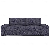 abordables Housse de canapé-Housse de canapé 100% coton en couleur florale matelassée