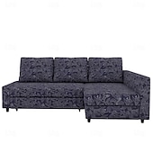 economico Copridivano-Copertura per divano letto 100% cotone coperture quilted floreali colorate con braccioli