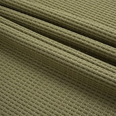 economico Polo Classico da Uomo-Per uomo Magliette Polo a Nido d'Ape Polo con zip Casuale Ferie Bavero Zip a un quarto Manica Corta Stile Vecchio Denaro Semplice Zip a un quarto Estate Vestibilità regolare Bianco Giallo Blu marino