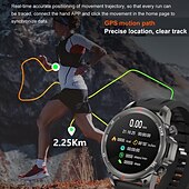 abordables Relojes inteligentes-696 DK68 Reloj inteligente Rastreador de fitness ECG PPG Recordatorio de llamadas Android iOS IP67 47mm 1.53