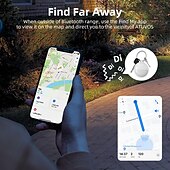 Недорогие GPS-трекеры-умный GPS-трекер для ios локатор телефона для ios найти мой трекер ограничение расстояния поиск глобального позиционирования потерянные ключи кошелек багаж