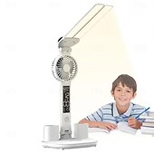 זול מנורות שולחן-מנורת שולחן עבודה / Rekisterikilven valot / מנורות ליד המיטה מגן עין / זרוע הנדנדה / מתכוונן מודרני עכשווי / ילדים ונוער מופעל באמצעות USB עבור חדר שינה / משרד PVC לבן