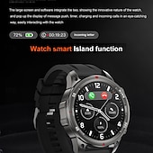 abordables Relojes inteligentes-696 DK68 Reloj inteligente Rastreador de fitness ECG PPG Recordatorio de llamadas Android iOS IP67 47mm 1.53