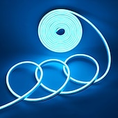Недорогие Неоновые LED огни-1 мес. 2м 3M Гибкие светодиодные ленты Неоновые полосы 120/240/360 светодиоды 2835 SMD Тёплый белый Белый Красный Светодиодные ленты В помещении Для вечеринок Праздник Аккумуляторы