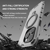halpa iPhone-kotelot-puhelin Etui Käyttötarkoitus iPhone 16 iPhone 15 Pro Max Plus iPhone 14 13 12 11 Pro Max Plus Takakuori Tuella Tukee langatonta latausta Iskunkestävä TPU PC