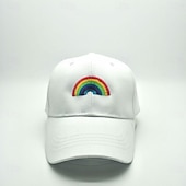 זול אביזרים-קשת ליל כל הקדושים כובעים LGBT LGBTQ הומו לסבית מבוגרים בגדי ריקוד גברים בגדי ריקוד נשים נשף מסכות מצעד הגאווה חודש הגאווה תחפושות ליל כל הקדושים קלות לְהִתְחַפֵּשׁ