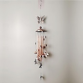 cheap Wall Sculptures-Pure Hand-Made Copper Wind Chimes,Animals Wind Chimes for Outside Clearance Copper Windchimes Outdoors Patio Decor House Warming Gifts Outdoor Wind Chimes Garden Decor for Outside Porch Yard Decoratio