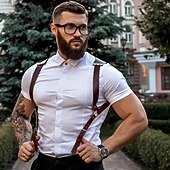 cheap Armor-Retro Vintage Medieval Renaissance Armor Chest Harness Viking Fancy Dress Men's Halloween Carnival Masquerade Party Renaissance Fair LARP Adults Suspenders