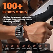Χαμηλού Κόστους Smartwatch-696 S50 Εξυπνο ρολόι 2.02 inch Έξυπνο ρολόι Bluetooth ΗΚΓ + PPG Βηματόμετρο Υπενθύμιση Κλήσης Συμβατό με Android iOS Γυναικεία Άντρες Κλήσεις Hands-Free Υπενθύμιση Μηνύματος IP 67 Θήκη ρολογιού 43mm