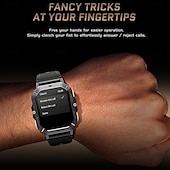 billige Smartarmbånd-696 C28 Smartklokke 2.02 tommers Smart armbånd Smartwatch blåtann Skritteller Samtalepåminnelse Søvnmonitor Kompatibel med Android iOS Herre Håndfri bruk Meldingspåminnelse IP 67 42mm urkasse