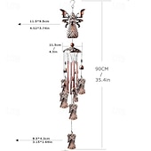 cheap Wall Sculptures-Pure Hand-Made Copper Wind Chimes,Animals Wind Chimes for Outside Clearance Copper Windchimes Outdoors Patio Decor House Warming Gifts Outdoor Wind Chimes Garden Decor for Outside Porch Yard Decoratio