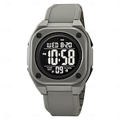 abordables Relojes digitales-SKMEI Hombre Reloj Digital Deportes Moda Reloj Casual Reloj de Muñeca Luminoso Cronómetro Despertador cuenta regresiva TPU Reloj