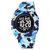 abordables Relojes digitales-SKMEI Hombre Reloj Digital Deportes Moda Reloj Casual Reloj de Muñeca Luminoso Cronómetro Despertador cuenta regresiva TPU Reloj