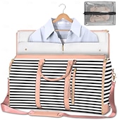 cheap Luggage &amp; Travel Storage-Extra Large Capacity Foldable Travel Bag - Multifunctional Organizer, PU Carry-On Luggage with Spacious Storage