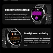 Χαμηλού Κόστους Smartwatch-696 Y88 Εξυπνο ρολόι 1.43 inch Έξυπνο ρολόι Bluetooth ΗΚΓ + PPG Βηματόμετρο Υπενθύμιση Κλήσης Συμβατό με Android iOS Γυναικεία Άντρες Κλήσεις Hands-Free Υπενθύμιση Μηνύματος IP 67 Θήκη ρολογιού 46mm
