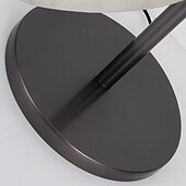 billige led gulvlampe-Gulvlampe Moderne Moderne / Nordisk stil Til Leserom / Kontor / Innendørs Metall 220V / 110V Hvit / Grå