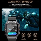 billige Smartarmbånd-696 C28 Smartklokke 2.02 tommers Smart armbånd Smartwatch blåtann Skritteller Samtalepåminnelse Søvnmonitor Kompatibel med Android iOS Herre Håndfri bruk Meldingspåminnelse IP 67 42mm urkasse
