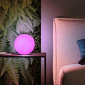 halpa Vedenalaiset valot-uima-altaan led-valo, led-pieni yövalo 16 värin säädettävä pyöreä pallo yövalo, ulkona vedenpitävä led valaiseva pyöreä pallolamppu sisäpihan kokoontumisfestivaalitunnelmalamppu 1kpl