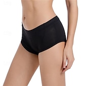 זול מכנסיים, מכנסיים קצרים וחצאיות לנשים-WOSAWE בגדי ריקוד נשים צבע אחיד תחתוני אופניים מכנס קצר מרופד לרכיבה אופניים מכנסיים קצרים הלבשה תחתונה שורטים (מכנסיים קצרים) מרופדים גזרה צרה ספורט ייבוש מהיר גמישות גבוהה נוח נושם שחור ורוד ביגוד