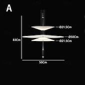 economico Luci Isola cucina-lampada a sospensione a led lampada a sospensione lampada in vetro acrilico metallo moderno lampadario a sospensione lampadari a soffitto camera da letto 85-265v