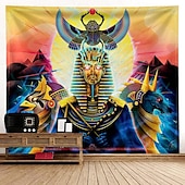 halpa vintage kuvakudokset-salaperäinen egyptiläinen anubis riippuva kuvakudos seinä taide suuri kuvakudos seinämaalaus sisustus valokuva tausta peitto verho koti makuuhuone olohuone sisustus