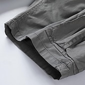 halpa Klassinen-Miesten Taktiset shortsit Lasten shortsit Shortsit Vaellusshortsit Napit Monitasku Tavallinen Käytettävä Lyhyt ulko- Päivittäin Retkeily ja vaellus Muoti Klassinen Musta Armeijan vihreä