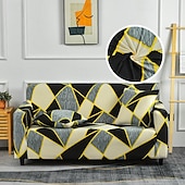 cheap Sofa Cover-Tree Leaves Printed Sofa Cover Stretch Slipcover Soft Durable Couch Cover Spandex Fabric Washable Furniture Protector Fit Armchair Seat