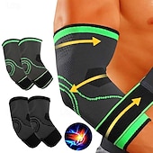 cheap Braces &amp; Supports-1PC Elbow Brace For Tendonitis And Tennis Elbow, Elbow Compression Sleeve, Tennis Elbow Brace For Women And Men, Adjustable Strap For Tennis Elbow, Weightlifting, Workouts, During Fitness Activity