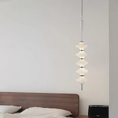abordables Éclairages pour îlot-LED pendentif lumière 70 cm noir or cuisine pendentif éclairage sur île longue barre pendentif lumière milieu du siècle long linéaire lustre boule plafond pendentif lustre 110-240 v