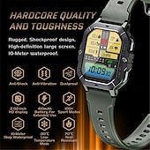 economico Smartwatch-C28 Orologio intelligente 2.02 pollice Intelligente Guarda Bluetooth ECG + PPG Pedometro Avviso di chiamata Compatibile con Android iOS Da donna Da uomo Standby lungo Chiamate in vivavoce Impermeabile