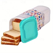 cheap Fruit &amp; Vegetable Tools-Bread Box, Fresh Bread Storage Container, Bread Loaf Storage Dispenser, Bread Toast Storage Box, Bread Storage Dispenser, Bread Crisper, Grain Storage Box, Ingredients To-Go Box, Food Storage Box