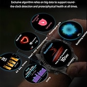 cheap Smartwatch-Alloy Outdoor Sports Smartwatch Men Compass 1.6inch 360*360 HD Screen Bluetooth Call Health Monitoring Smart Watch Man