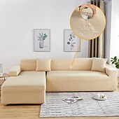 economico Copertura per divano-copridivano resistente all&#039;acqua copridivano 1/2/3/4 posti per soggiorno copridivano elastico ad angolo a L copridivano