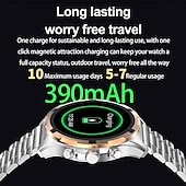 preiswerte Smartwatch-696 HK98 Smartwatch Fitness Tracker EKG PPG Bluetooth-Anruf Erinnerung Android iOS IP67 48mm 1.43&quot;