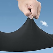 ieftine Αξεσουάρ Τρεξίματος-1 pereche Cizme pentru ciclism Mâneci Armwarmers Mâneci pentru răcire cu protecție solară UV Culoare solidă Respirabilitate Elastic Bicicletă Negru Alb Mov Mătase de Gheață pentru Pentru femei Adulți